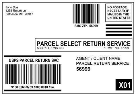 parcel return service tracking usps.